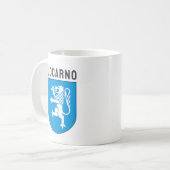 Locarno Wappen, Schweiz Kaffeetasse (Vorderseite Links)