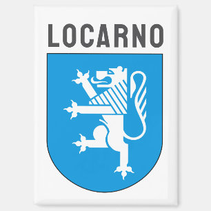 Locarno Wappen, Schweiz Magnet
