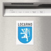 Locarno Wappen, Schweiz Magnet (In Situ (Geschirrspüler))