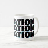 Location location location funny real estate kaffeetasse (VorderseiteRechts)
