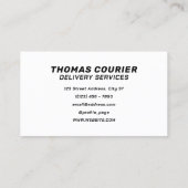 Location logo kinetic pattern  visitenkarte (Rückseite)