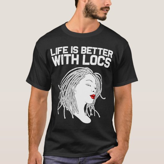 Locations for Women Liebe Dreadlocks Hair Dreads T-Shirt (Vorderseite)