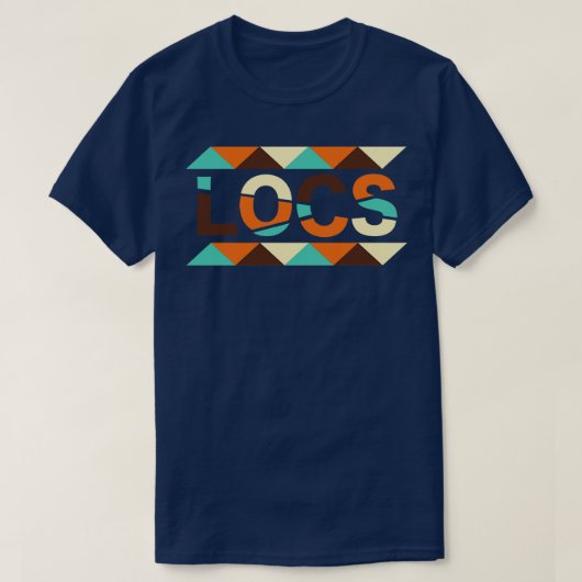 Locations Retro Vintag T-Shirt (Design vorne)