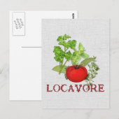 Locavore Postkarte (Vorne/Hinten)