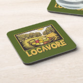Locavore Slow Food Getränkeuntersetzer (Linke Seite)