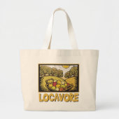 Locavore Slow Food Jumbo Stoffbeutel (Vorne)