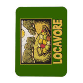 Locavore Slow Food Magnet (Vertikal)