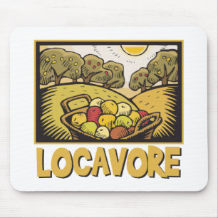 Locavore Slow Food Mousepad
