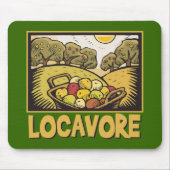 Locavore Slow Food Mousepad (Vorne)