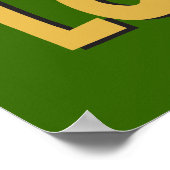 Locavore Slow Food Poster (Ecke)