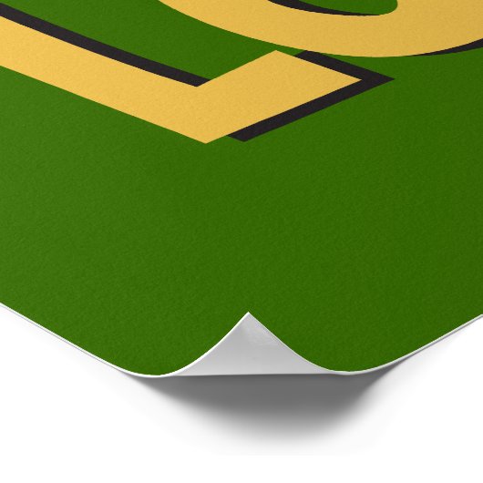 Locavore Slow Food Poster (Ecke)