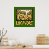 Locavore Slow Food Poster (Küche)