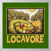 Locavore Slow Food Poster (Vorne)