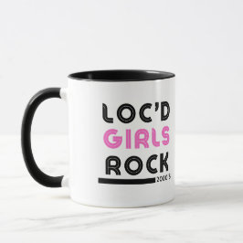 "Loc'd Girls Rock" Dreadlock-Begeisterungstasse Tasse