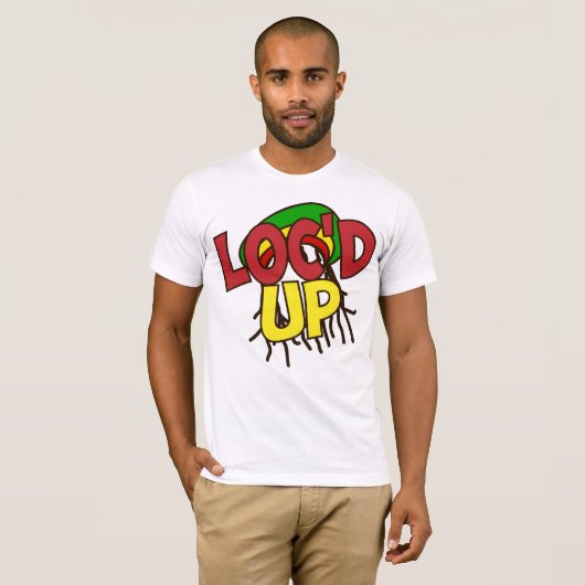 Loc'd oben T-Shirt (Vorne ganz)