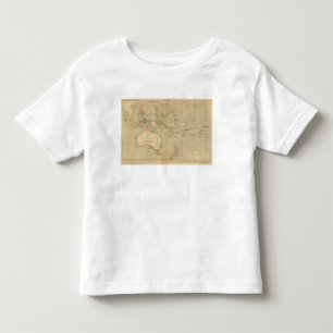 L'Oceanie en 1841 Kleinkind T-shirt
