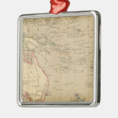 L'Oceanie en 1841 Silbernes Ornament (Links)