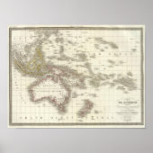 L'Oceanie - Ozeanien Poster (Vorne)