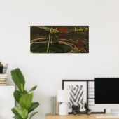 Loch 8 poster (Heimbüro)