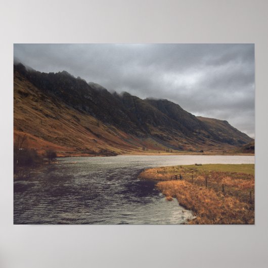 Loch Achtriochtan Glencoe Poster (Vorne)