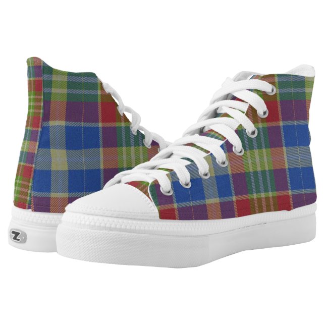 Loch Ard ein Phuill karierter Tartan Hoch-geschnittene Sneaker (Paar)