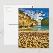 Loch Ard Gorge, Great Ocean Road Postkarte (Vorne/Hinten)