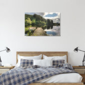 Loch Ard Jetty Leinwanddruck (Insitu (Schlafzimmer))