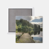 Loch Ard Jetty Magnet (Vorderseite/Rückseite)