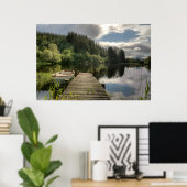 Loch Ard Jetty Poster (Heimbüro)