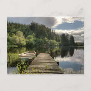 Loch Ard Jetty Postkarte