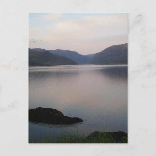 Loch Assynt, Sutherland Postkarte (Vorderseite)