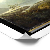 Loch Awe, Argyllshire, c.1780-1800 (Öl auf Leinwan Poster (Ecke)