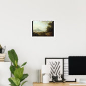 Loch Awe, Argyllshire, c.1780-1800 (Öl auf Leinwan Poster (Heimbüro)