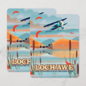 Loch Awe Scotland Reiseplakat (Vorne/Hinten)