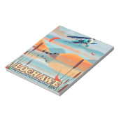 Loch Awe Scotland Reiseplakat Notizblock (Rotiert)