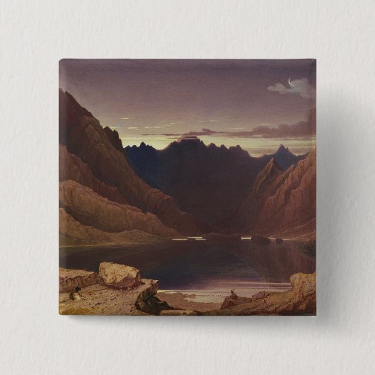 Loch Coruisk, Insel von Skye - Dämmerung, Button (Vorderseite)
