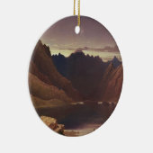 Loch Coruisk, Insel von Skye - Dämmerung, Keramik Ornament (Rechts)