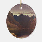 Loch Coruisk, Insel von Skye - Dämmerung, Keramik Ornament (Links)