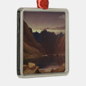 Loch Coruisk, Insel von Skye - Dämmerung, Ornament Aus Metall (Rechts)