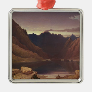Loch Coruisk, Insel von Skye - Dämmerung, Ornament Aus Metall