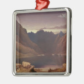 Loch Coruisk, Insel von Skye - Dämmerung, Ornament Aus Metall (Links)