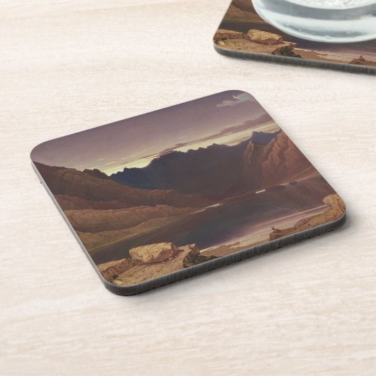 Loch Coruisk, Insel von Skye - Dämmerung, Untersetzer (Linke Seite)