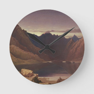 Loch Coruisk, Isle of Skye - Dawn, c.1826-32 (w/c Runde Wanduhr