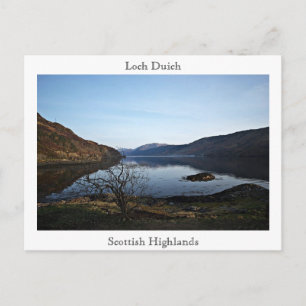 Loch Duich, Schottland... Postkarte