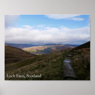 Loch Earn Scotland Poster