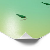 Loch Earnmap Scotland Vintage Karte Fotodruck (Ecke)