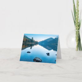Loch Eck in Blue Greeting Card Karte