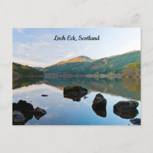 Loch Eck, Schottland Postkarte