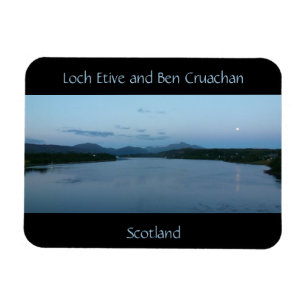 Loch Etive und Ben Cruachan Magnet