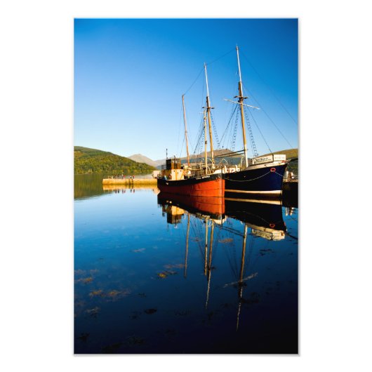 Loch Fyne, Inveraray, Foto Print in Schottland (Vorne)